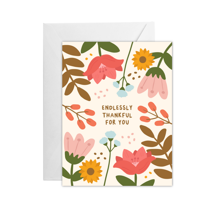 Endlessly Thankful Greeting Card