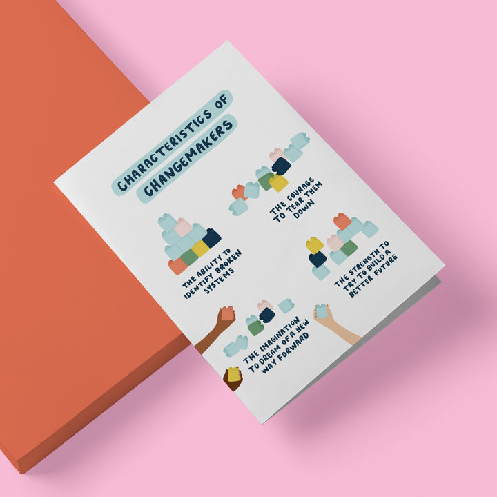 Change Makers Greeting Card