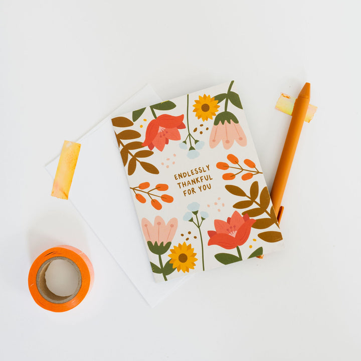 Endlessly Thankful Greeting Card
