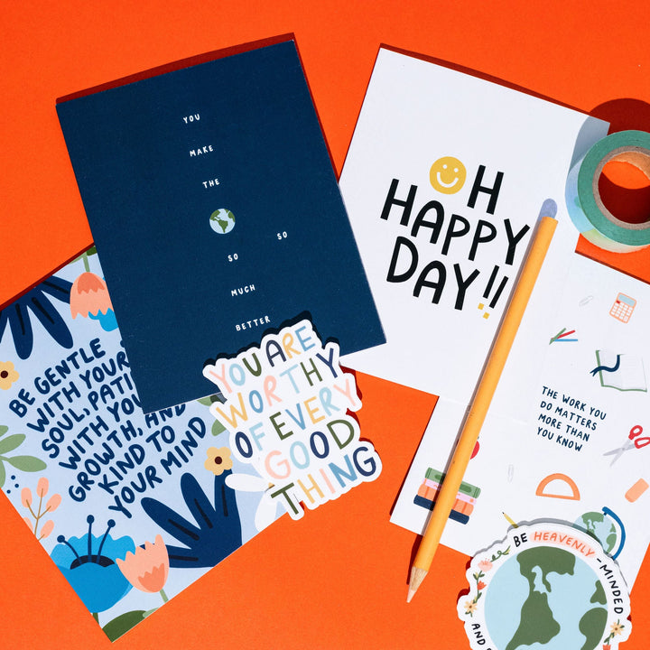 You Make the World Better Greeting Card
