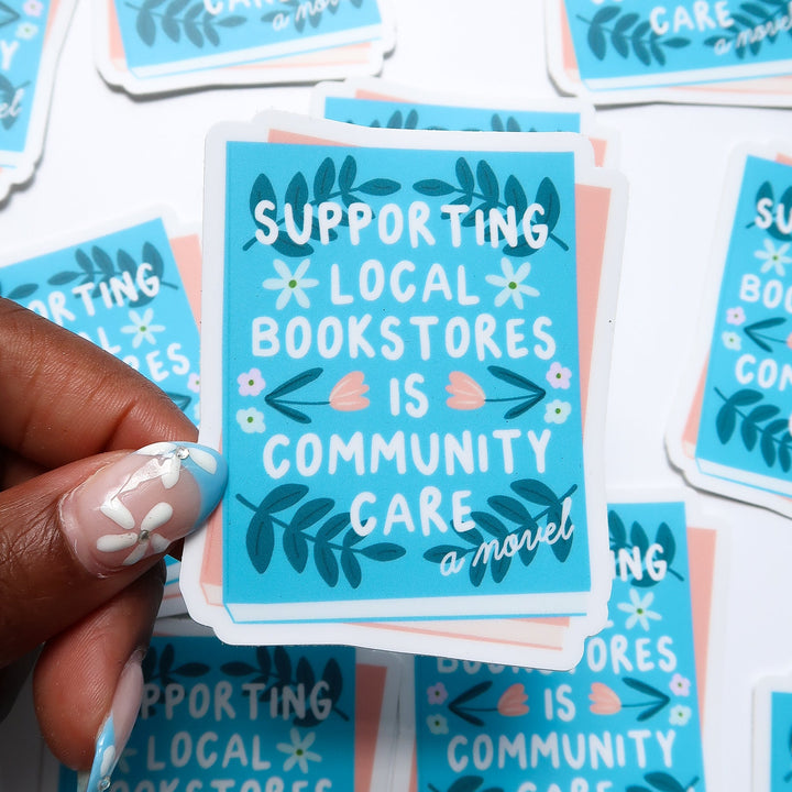 Support Local Bookstores Sticker