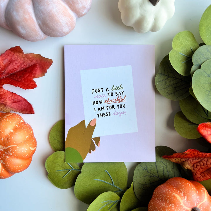 Little Note Greeting Card