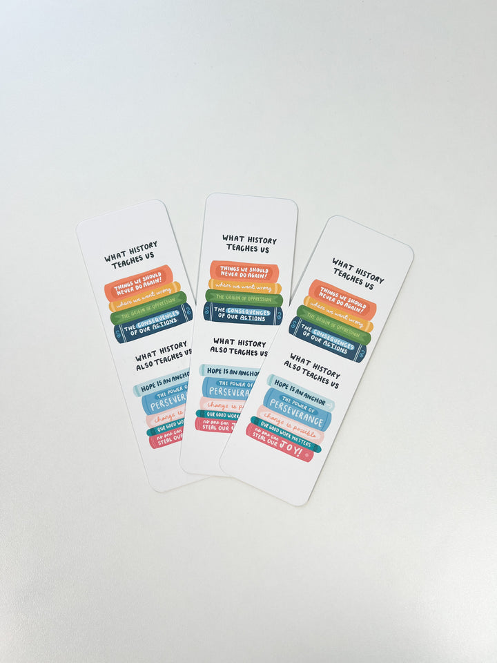 What History Teaches Us Bookmark