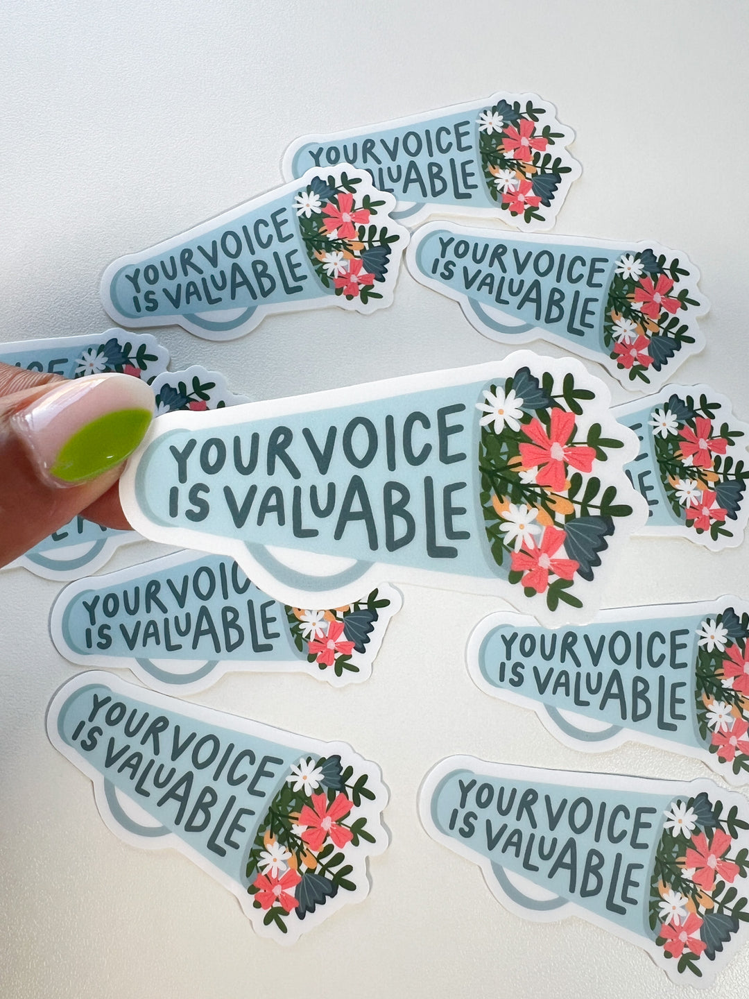 Your Voice is Valuable Sticker