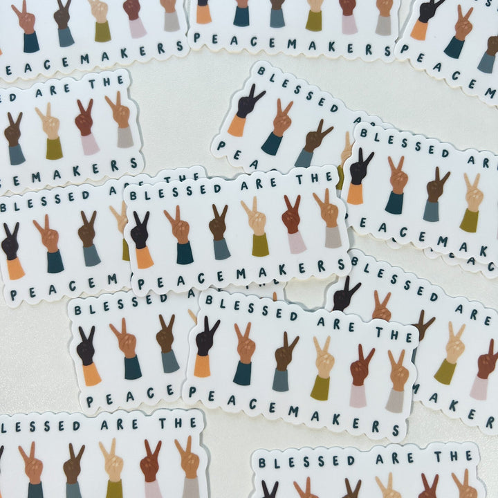 Blessed are the Peacemakers Sticker
