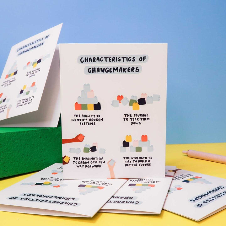 Honoring the resilience, bravery, and creativity of every changemaker who’s out there dreaming up ways to make our world a better one, little by little.