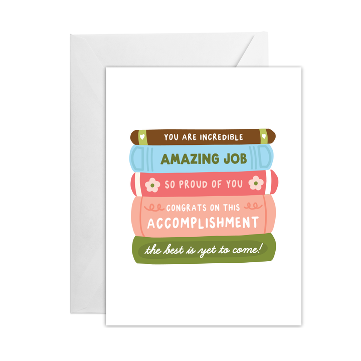 Book Stack Card Set