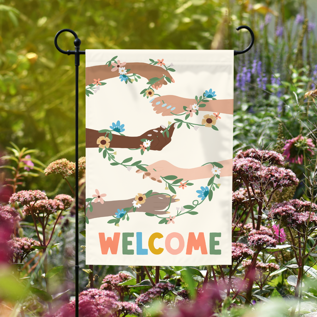 Welcome Garden Flag (Flag Only)