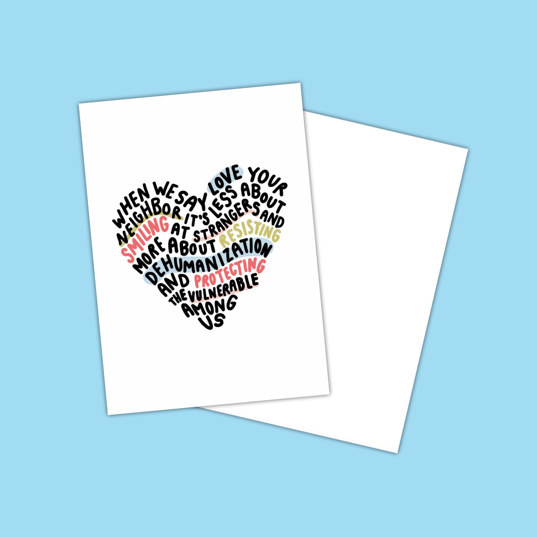 Love Resists Mini Print