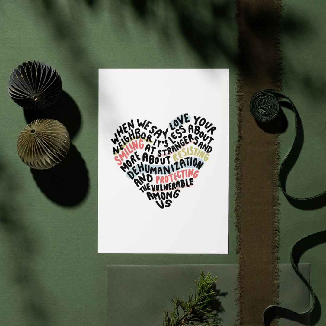 Love Resists Mini Print