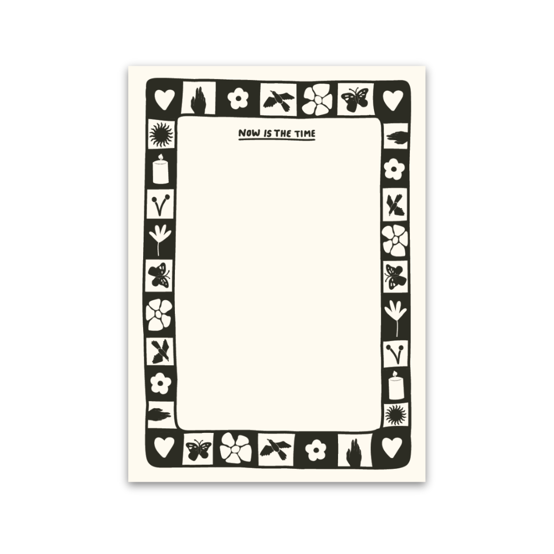 Now is the Time Notepad