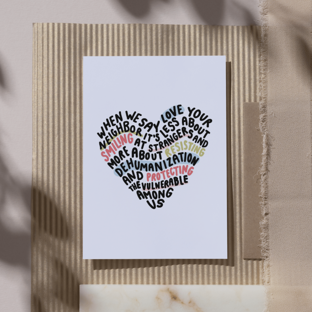 Love Resists Mini Print