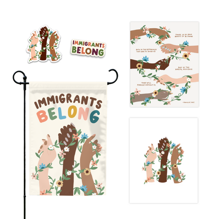 Immigrants Belong Flag Bundle
