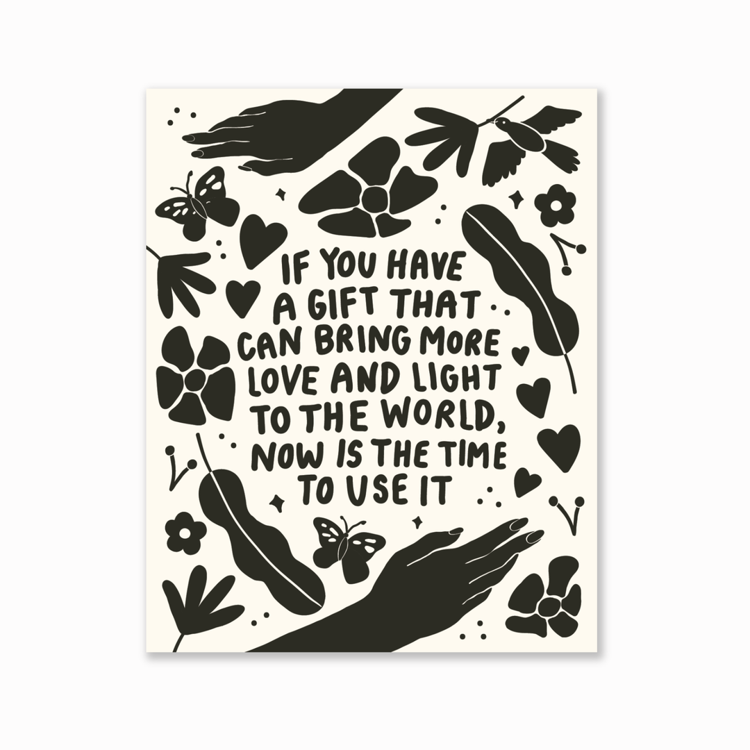 Love and Light Print