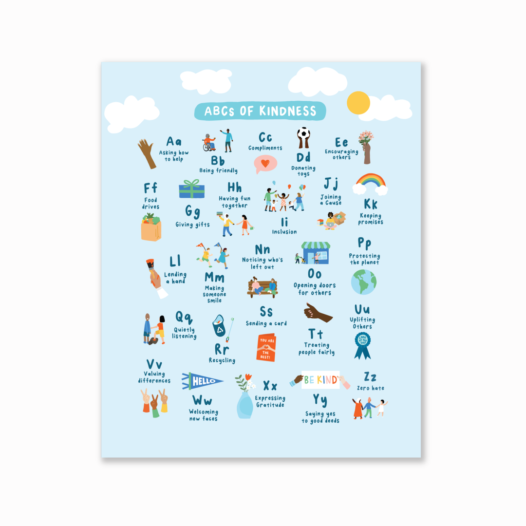 ABCs of Kindness Print
