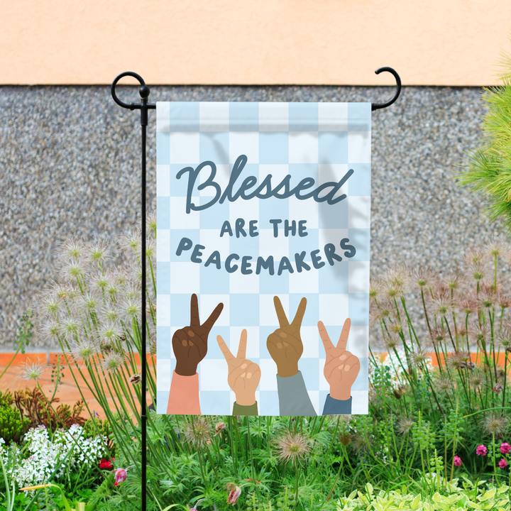 Blessed are the Peacemakers Garden Flag (Flag Only)