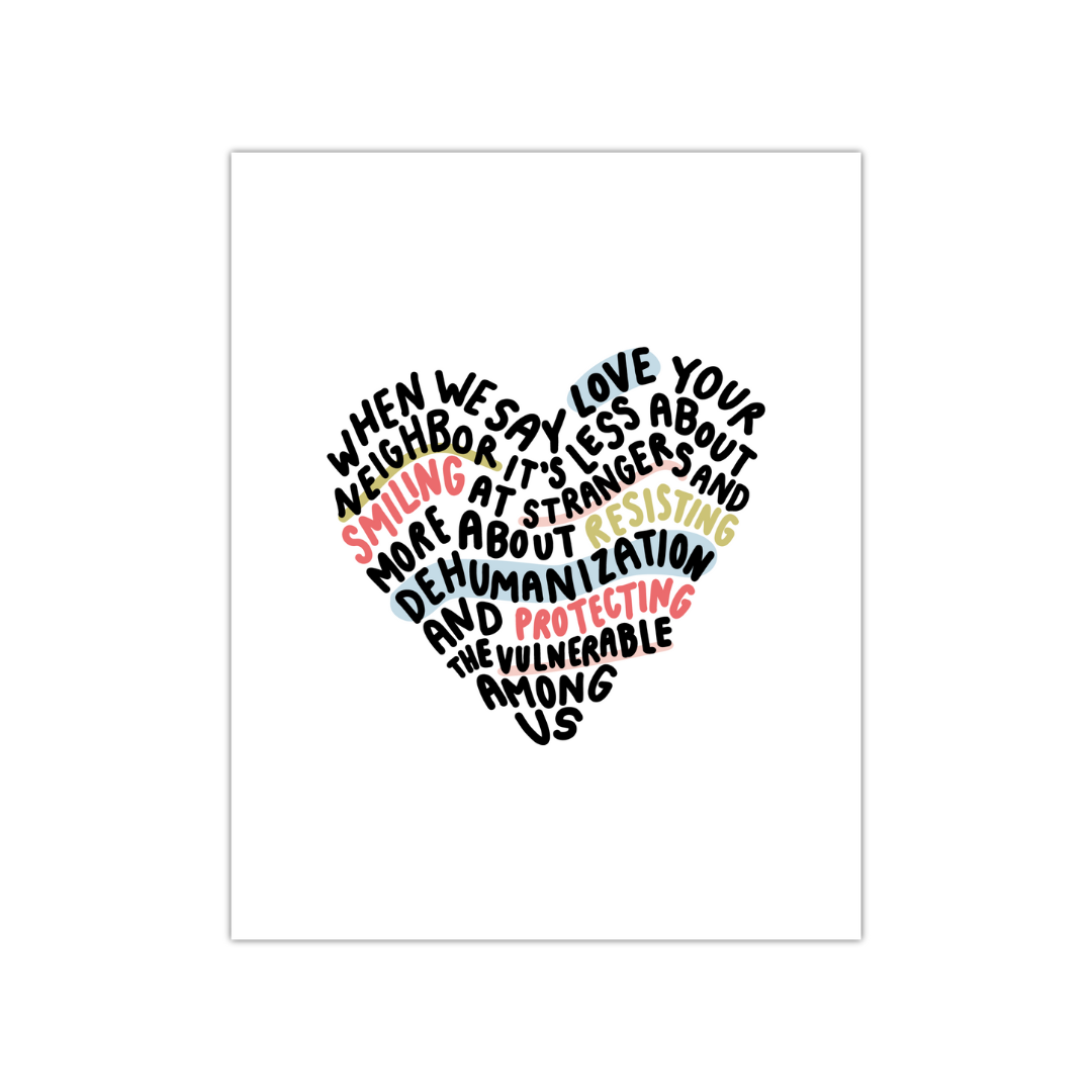 Love Resists Print