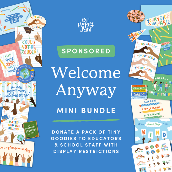 SPONSORED Welcome Anyway Mini Bundle | Donation Listing
