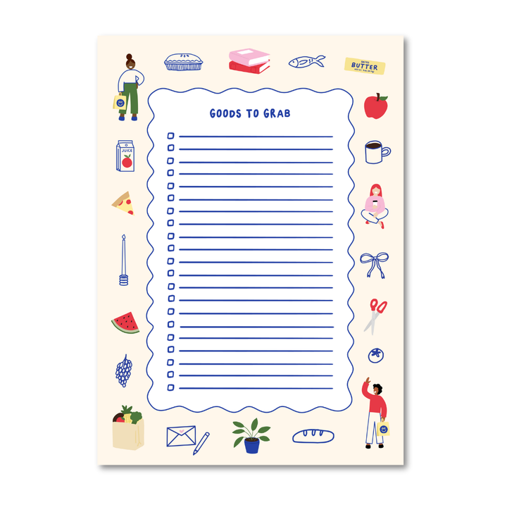 PREORDER: Gladly Gather Goods to Grab Notepad (Limited Edition)