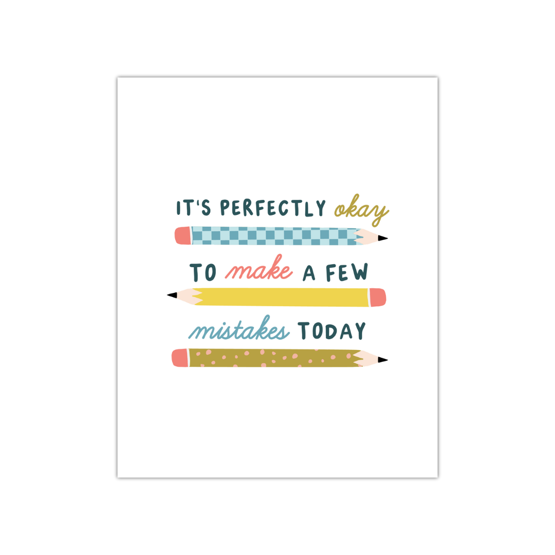 Make Mistakes Print