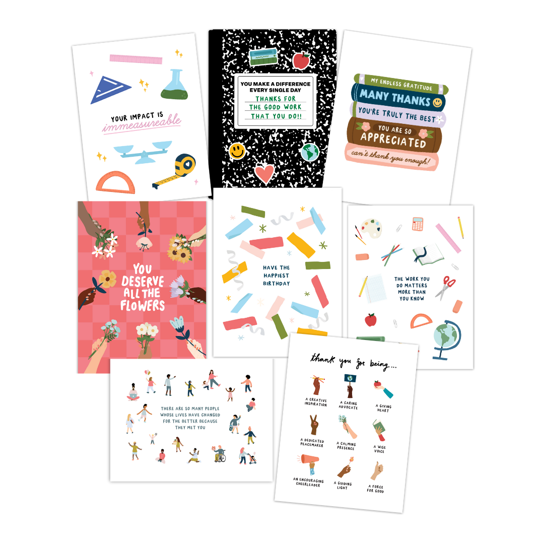 Teacher Card Set