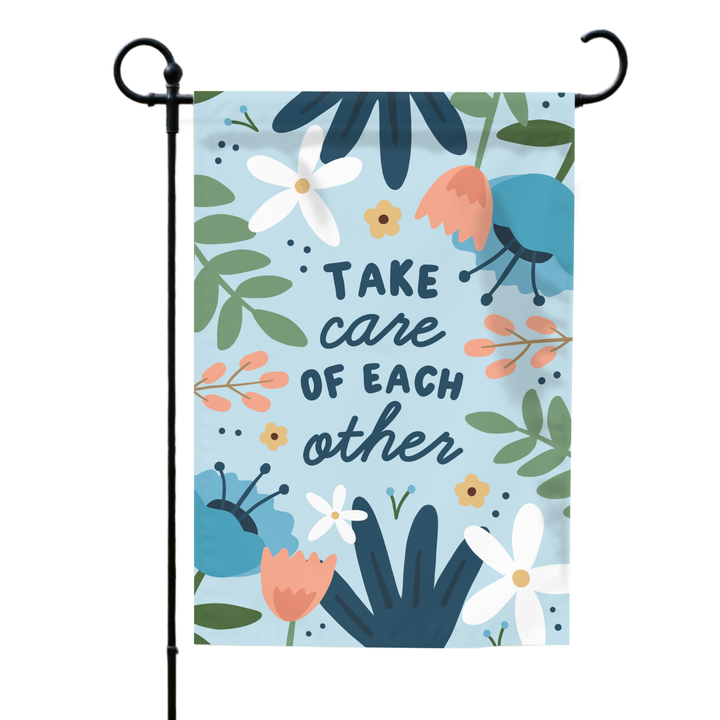 Take Care Garden Flag (Flag Only)