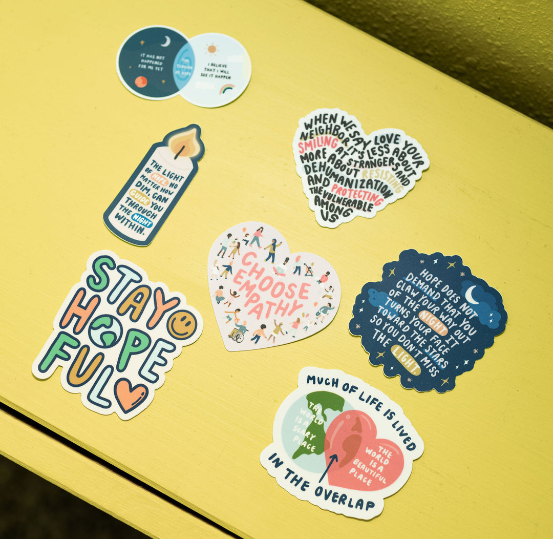 Love Resists Sticker