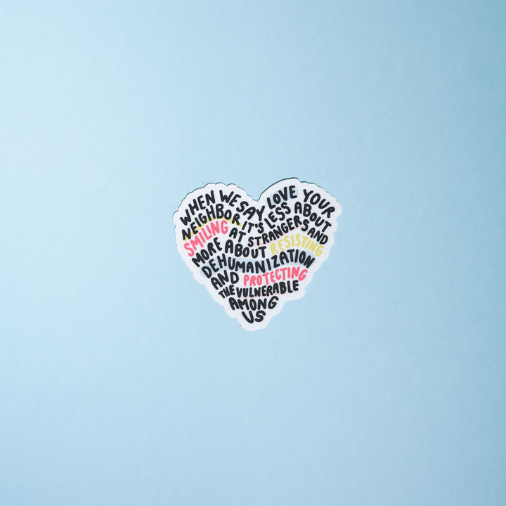Love Resists Sticker