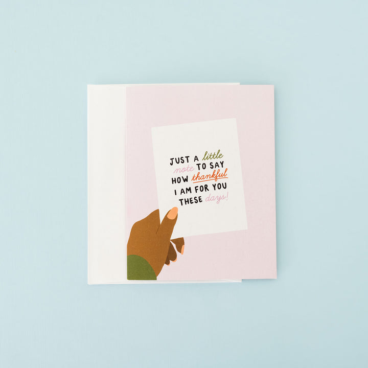 Little Note Greeting Card