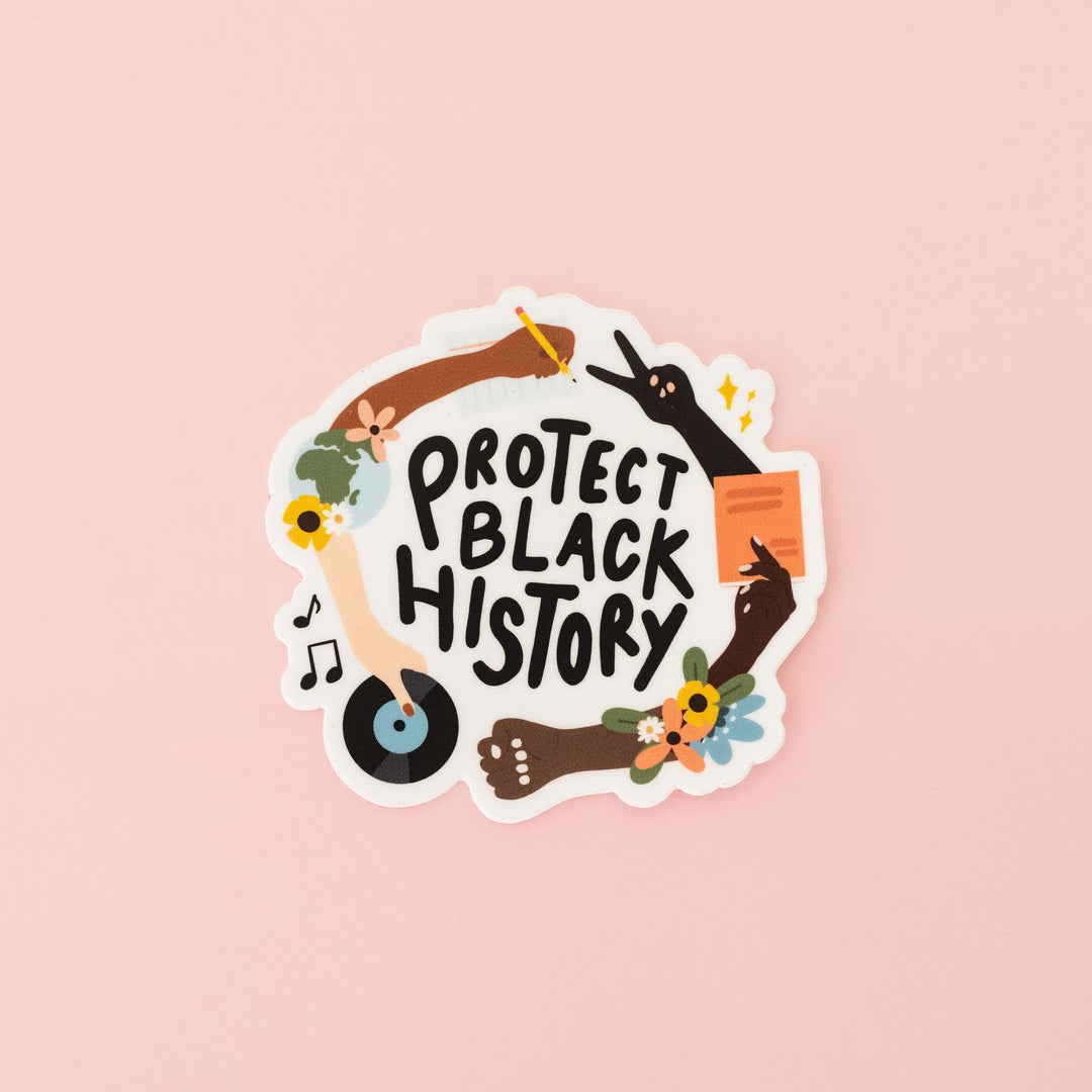 Protect Black History Sticker