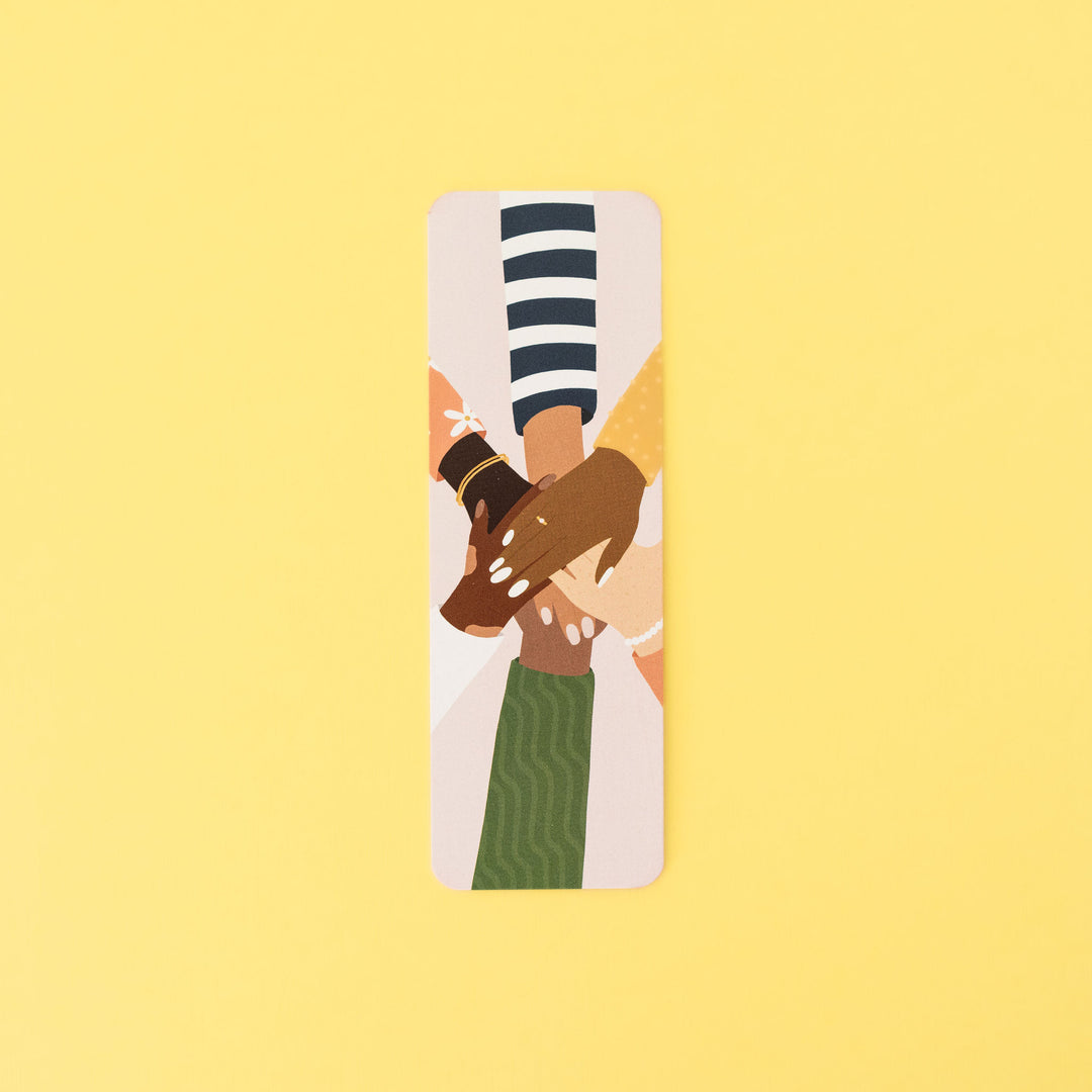 Hands In Bookmark