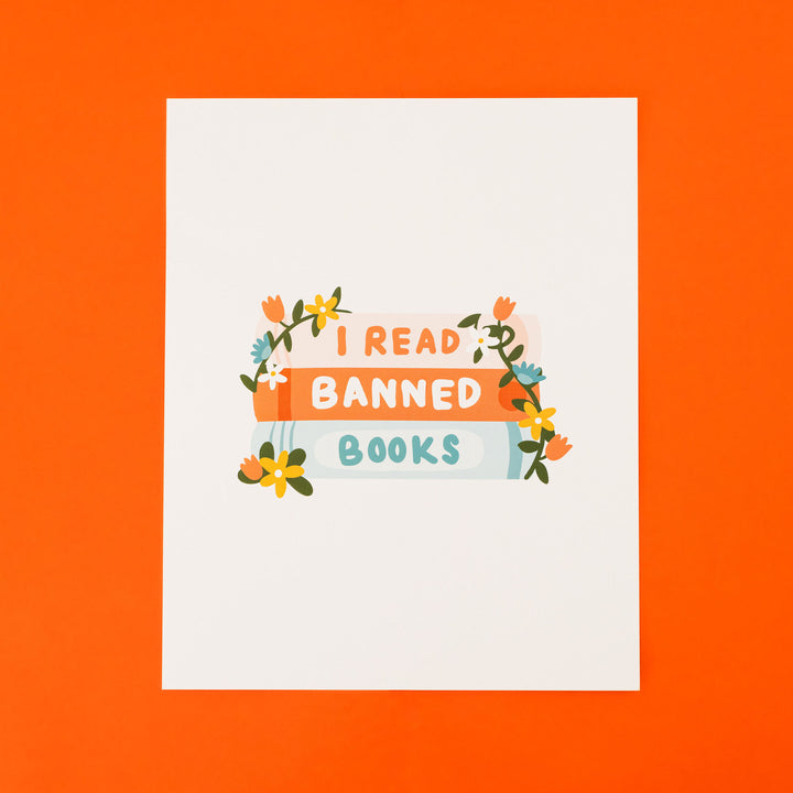 I Read Banned Books Print