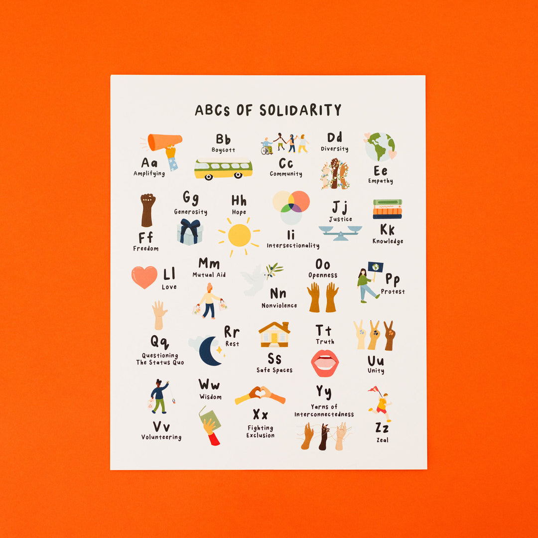 ABCs of Solidarity Print