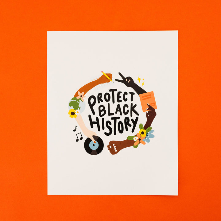 Protect Black History Print