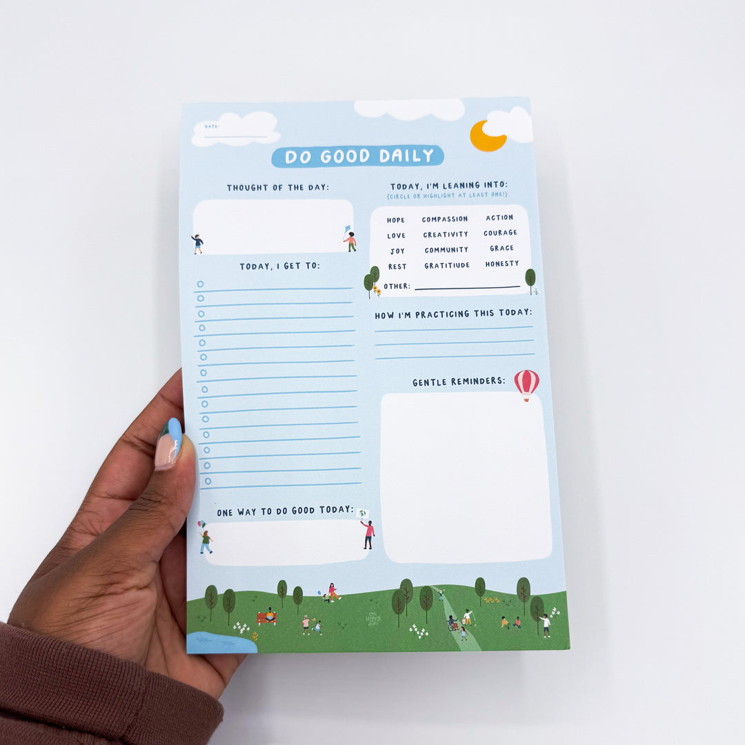 Do Good Daily Notepad