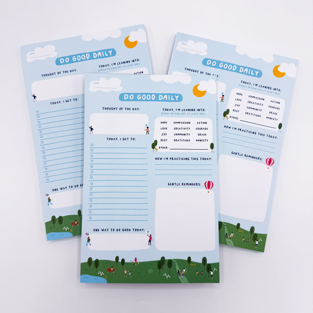 Do Good Daily Notepad