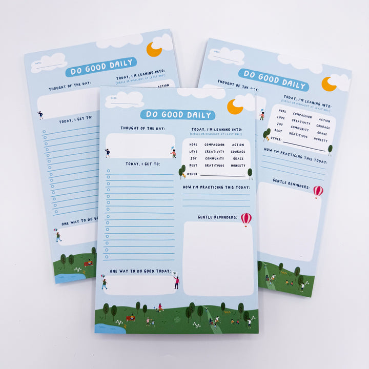 Do Good Daily Notepad