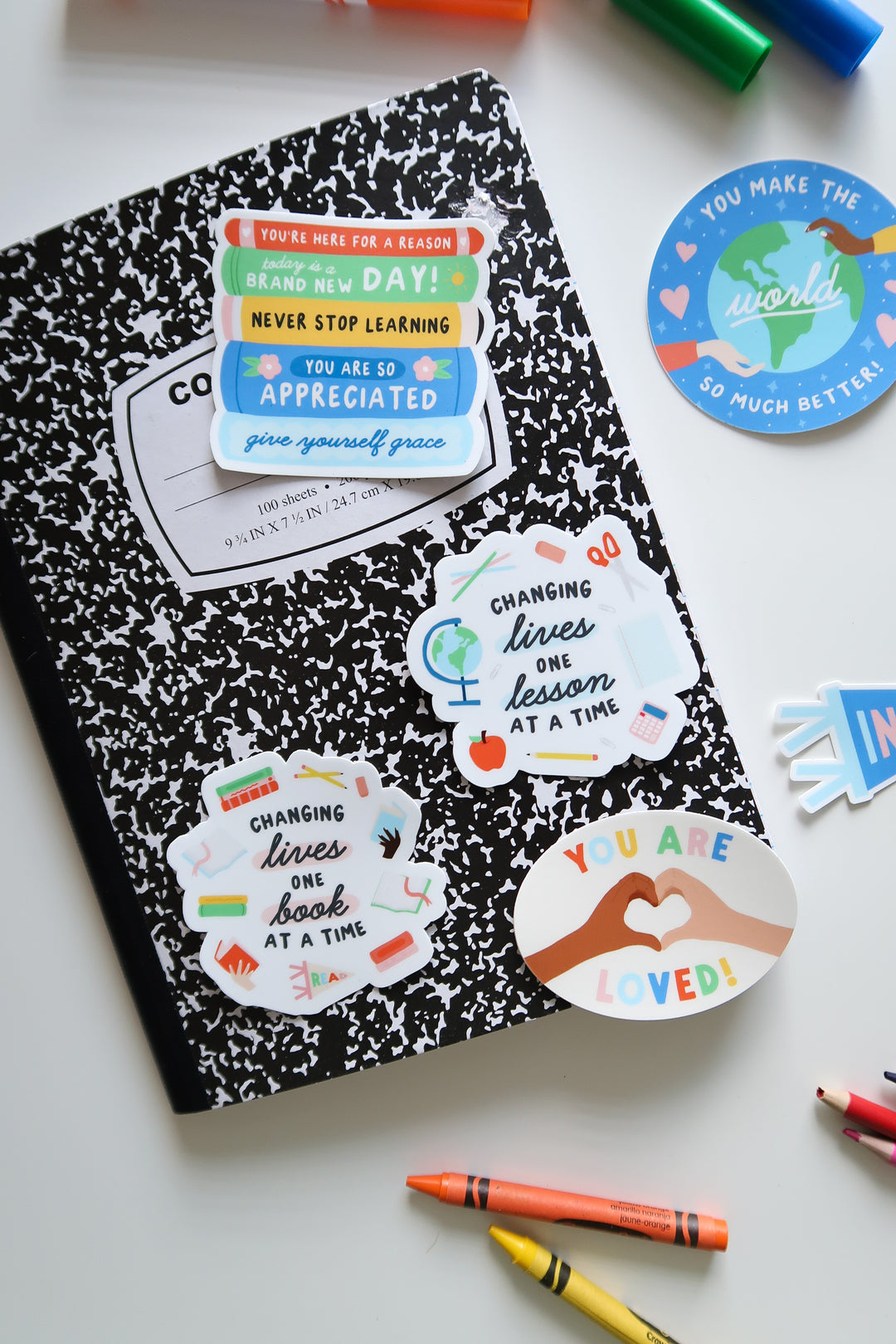 Encouragement Stack Sticker