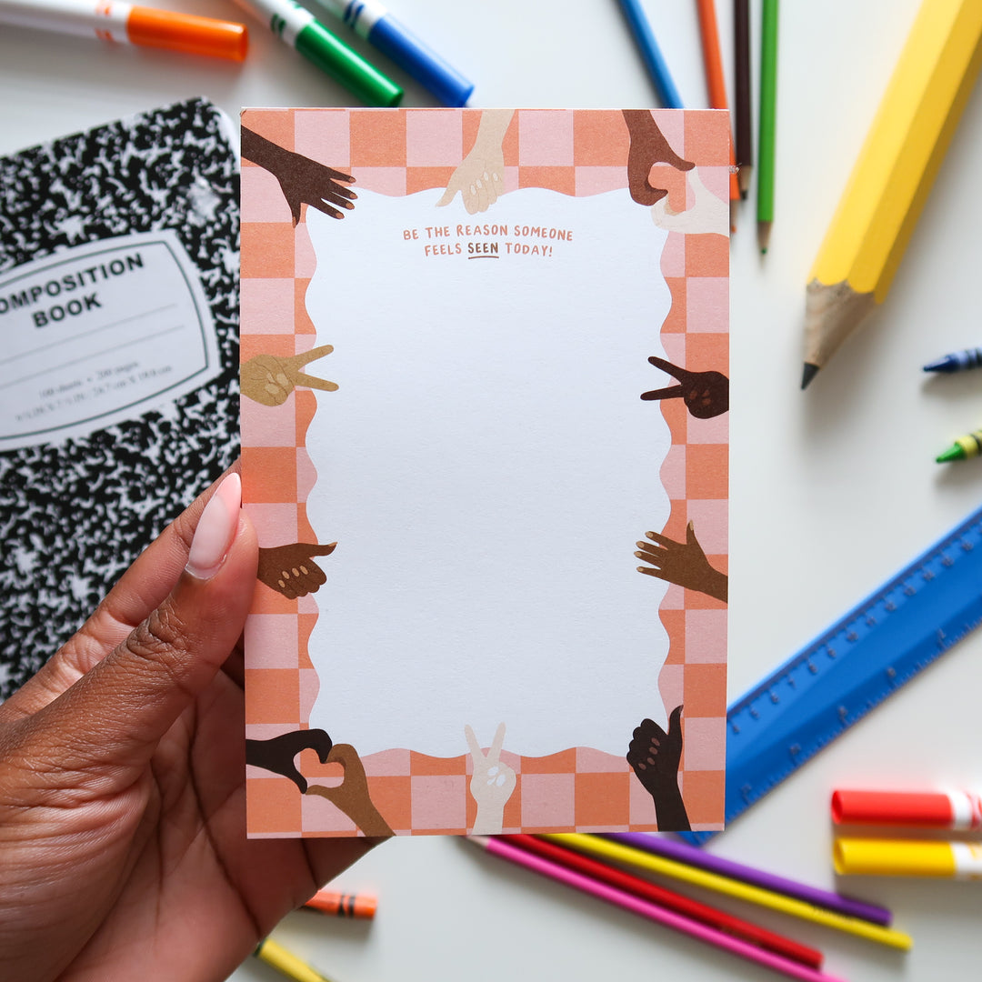 Be the Reason Notepad
