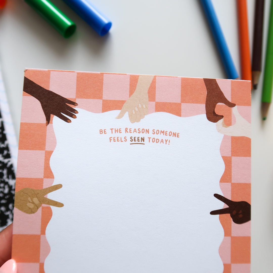 Be the Reason Notepad