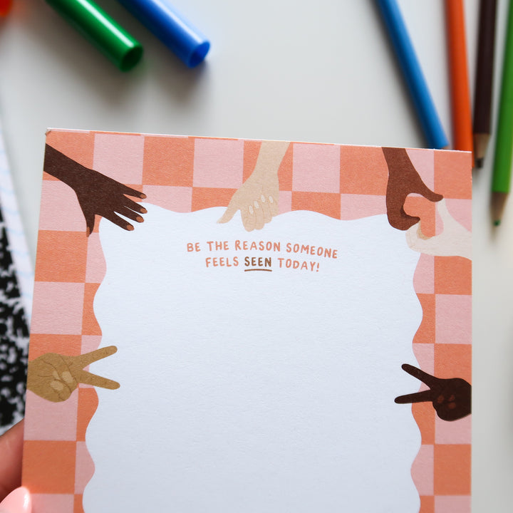 Be the Reason Notepad
