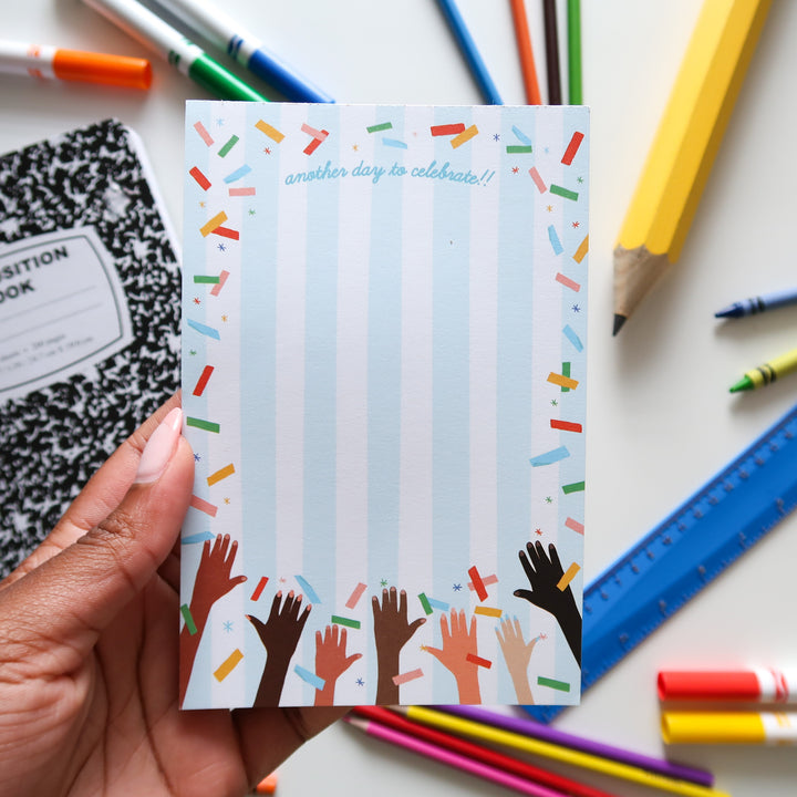 Another Day to Celebrate Notepad
