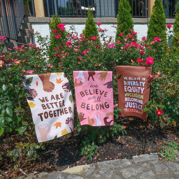 We're Better Together Garden Flag (Flag Only)