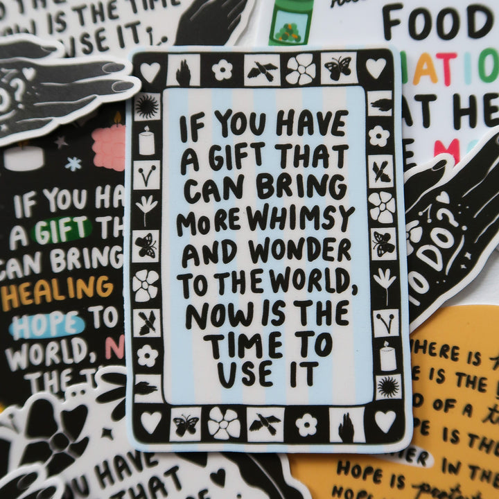 Whimsy and Wonder Sticker