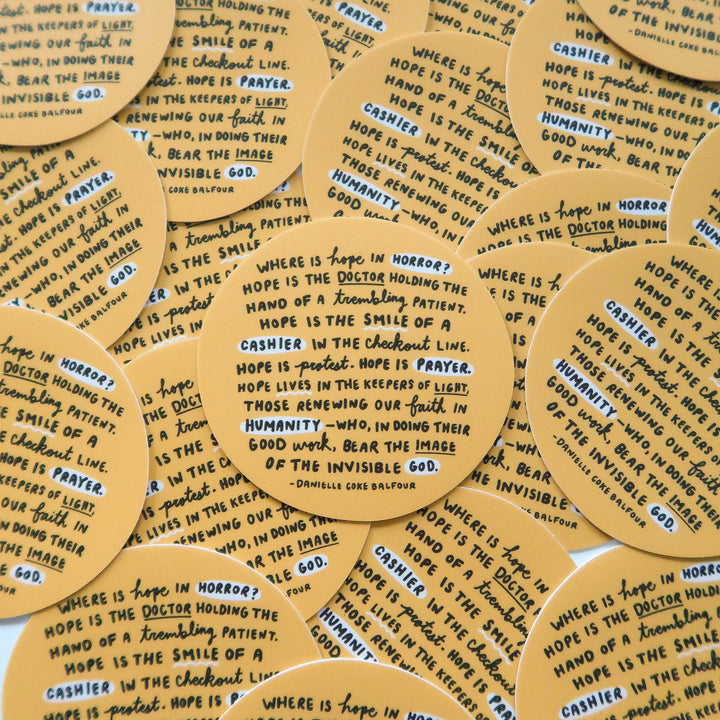 Keepers of Light Sticker