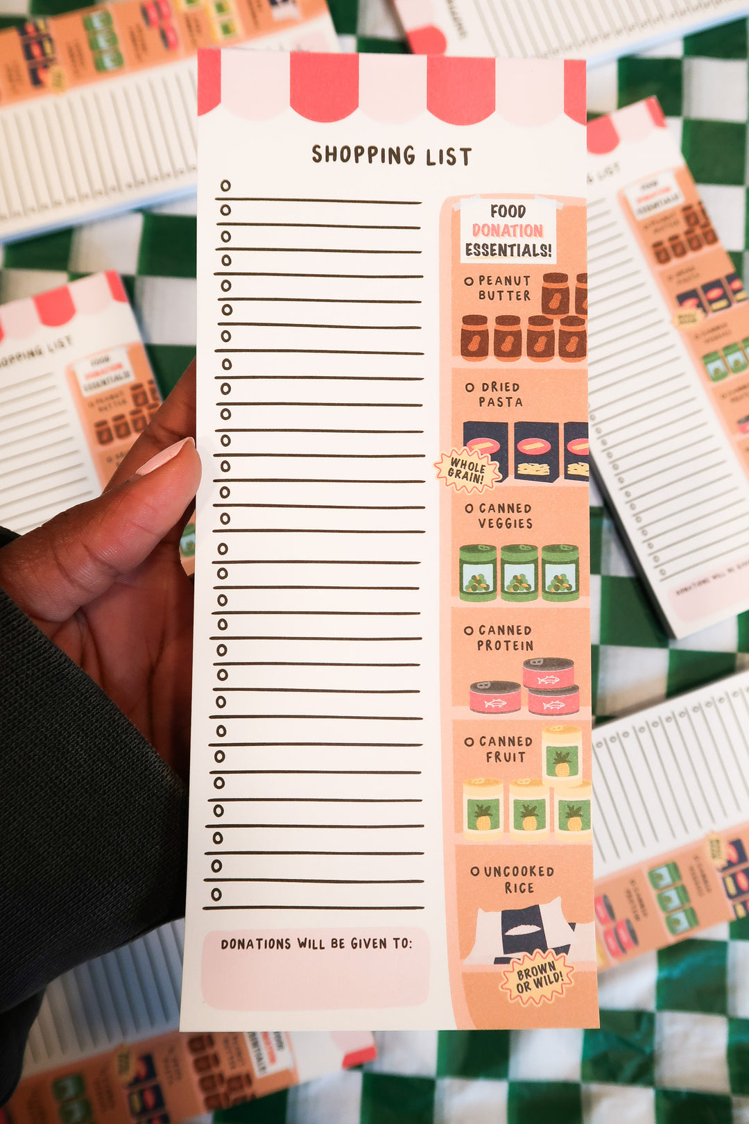 Shopping List Notepad