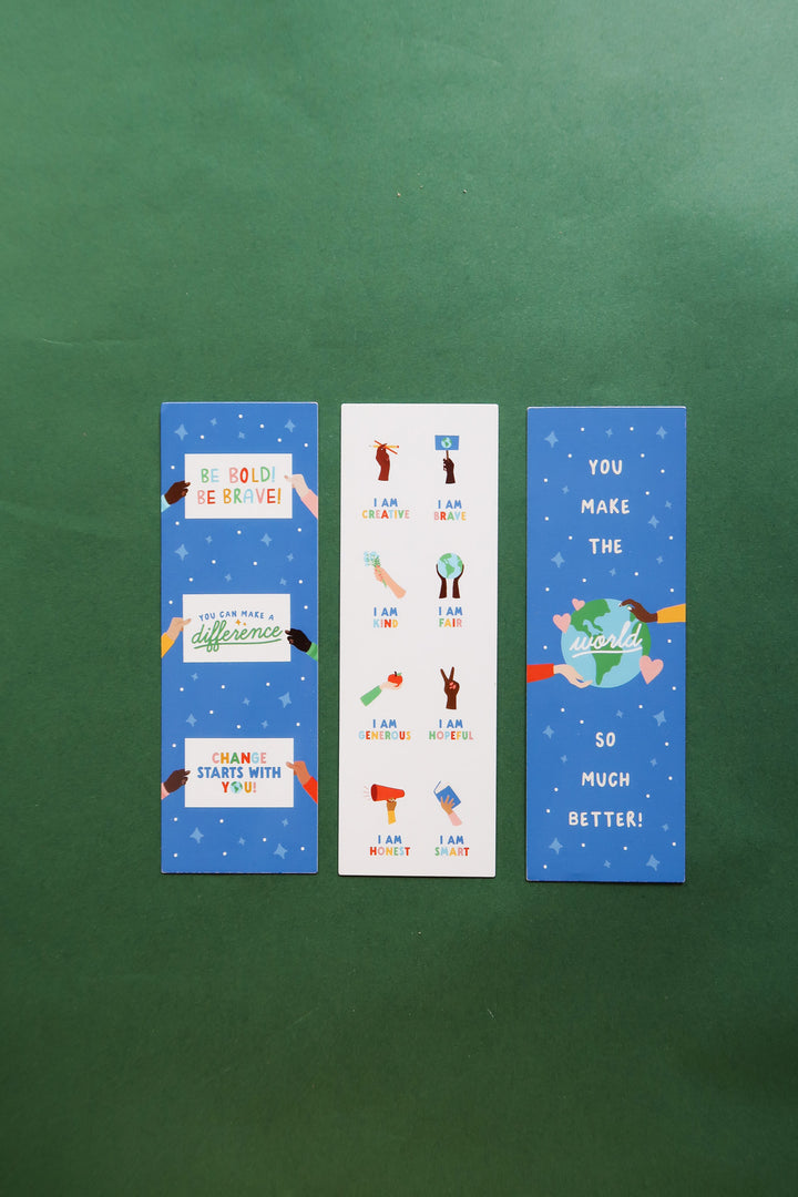 Make a Change Bookmark Set