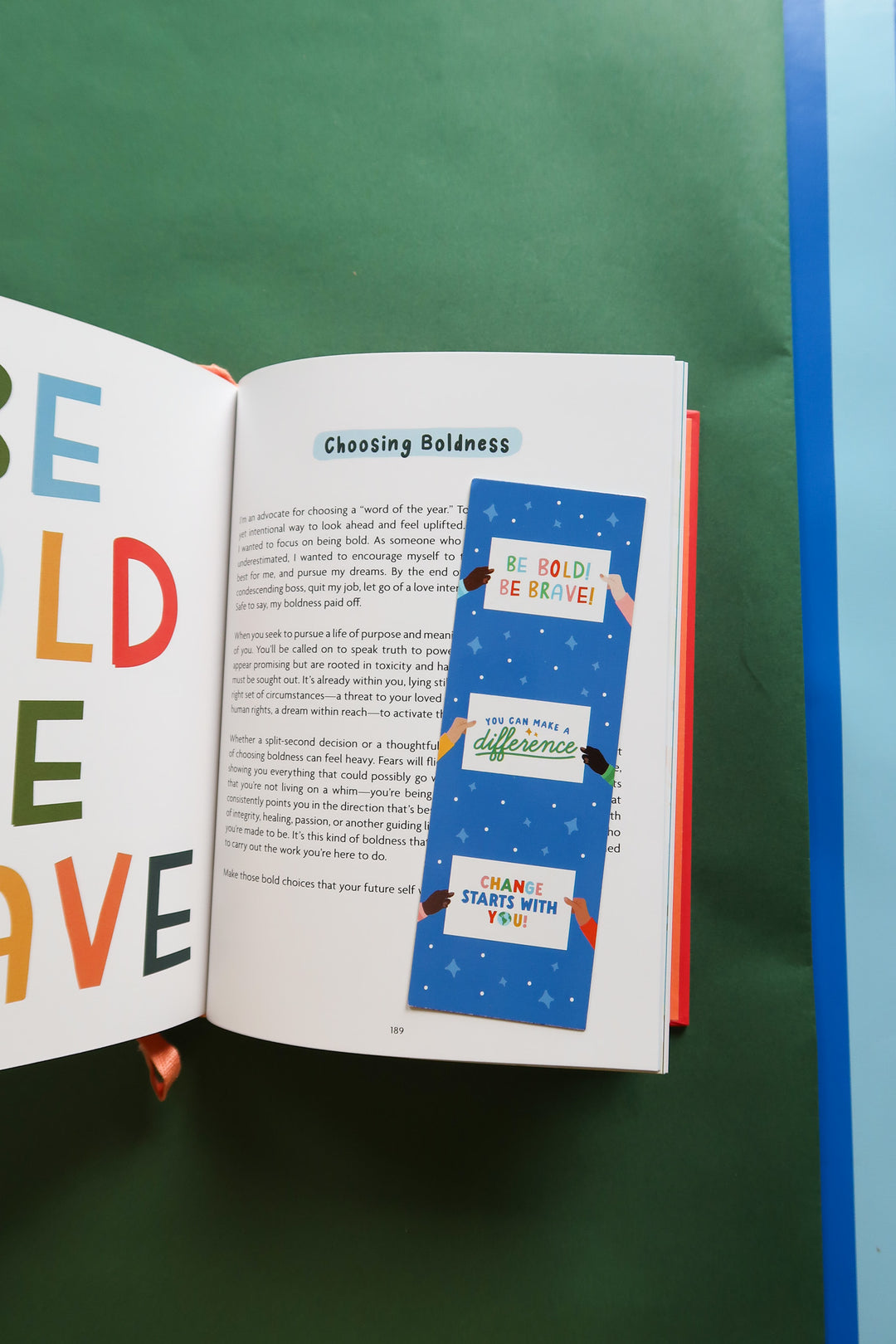 Make a Change Bookmark Set