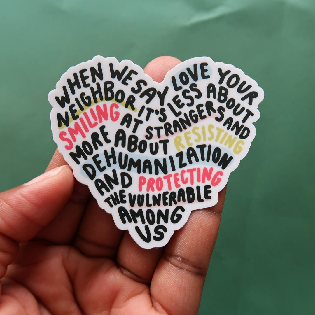 Love Resists Sticker