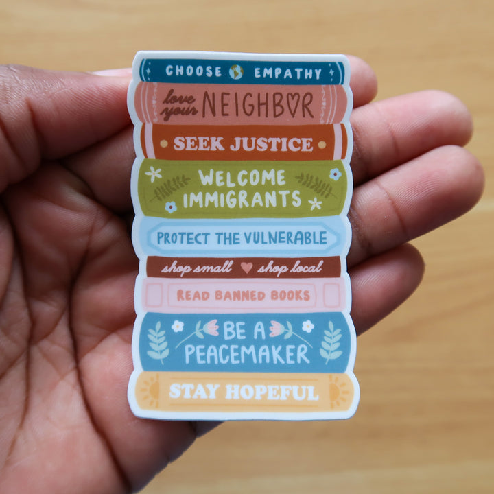 Values Stack Sticker